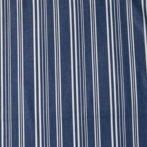 Apparel Fabric |  1yd 4oz Indigo Railroad Stripe Denim Fabric