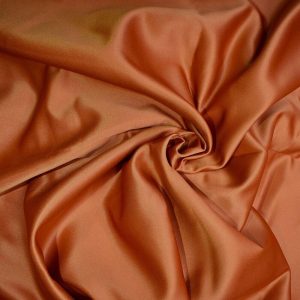 Apparel Fabric |  1yd Matte Satin Autumnal Fashion Fabric