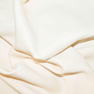 Apparel Fabric |  1yd Matte Satin Fabric 58” Solid Snow White