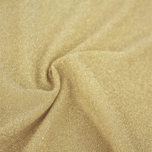 Apparel Fabric |  1yd Metallic Knit Fabric Gold