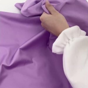 Apparel Fabric |  1yd Purple Cotton Sateen Fabric