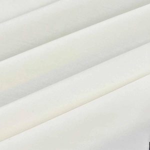 Cotton Fabric |  1yd Broadcloth Polyester Blend Fabric Solids Coconut Milk