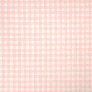 Cotton Fabric |  1yd Buffalo Checks Quilt Cotton Fabric Pink And White