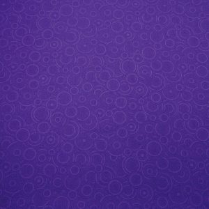 Cotton Fabric |  1yd Dark Purple Circles Quilt Cotton Fabric