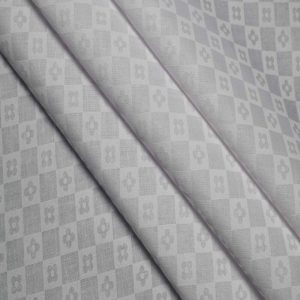 Cotton Fabric |  1yd Gingham Cotton Fabric White