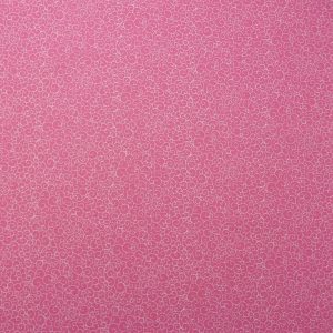 Cotton Fabric |  1yd Mini Swirls on Hot Pink Quilt Cotton Fabric