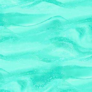 Cotton Fabric |  1yd Pacifica Cotton Fabric Aqua