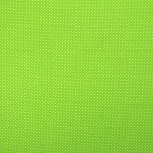 Cotton Fabric |  1yd Pin Dots on Lime Green Quilt Cotton Fabric