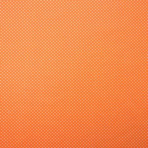 Cotton Fabric |  1yd Pin Dots on Tangerine Quilt Cotton Fabric