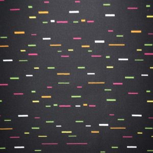 Cotton Fabric |  1yd Rectangles on Black Quilt Cotton Fabric