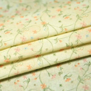 Cotton Fabric |  1yd Space Vine Solid Cotton Fabric Cream