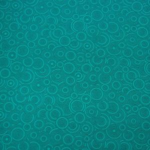 Cotton Fabric |  1yd Tile Blue Circles Quilt Cotton Fabric