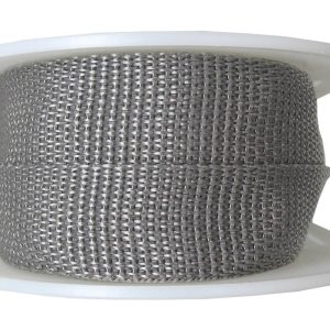 Fabric Trims |  1yd Dark Gray Webbing Trim