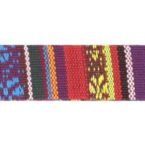 Fabric Trims |  1yd Diamond Weave Trim 0.88” Multi