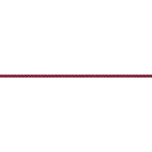 Fabric Trims |  1yd Lanyard Cord Apparel Trim 0.13” Red