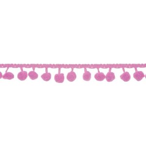 Fabric Trims |  1yd Pom Pom Apparel Trim 0.75” Light Pink