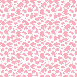 Flannel Fabric |  1yd Cow Print Pink Super Snuggle Flannel Fabric