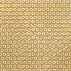 Flannel Fabric |  1yd Daisy Yellow Super Snuggle Cotton Fabric