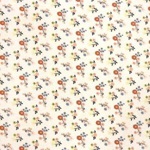 Flannel Fabric |  1yd Graphic Floral Super Snuggle Flannel Fabric