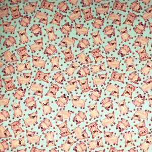 Flannel Fabric |  1yd Pigs Super Snuggle Flannel Fabric