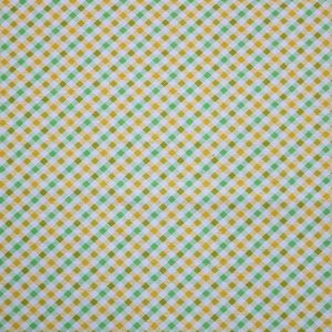 Flannel Fabric |  1yd Yellow & Green Diagonal Plaid Super Snuggle Flannel Fabric