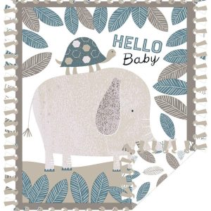 Fleece Tie Blankets |  1yd 48″ Wide Hello Baby No Sew Fleece Blanket