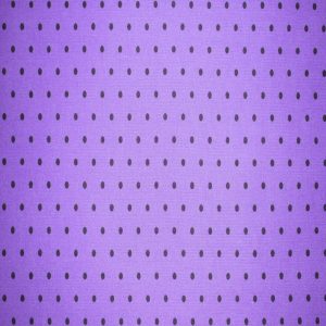 Holiday Fabric |  1yd Halloween Black Dots On Purple Cotton Fabric