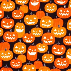 Holiday Fabric |  1yd Pumpkin Super Snuggle Flannel Fabric