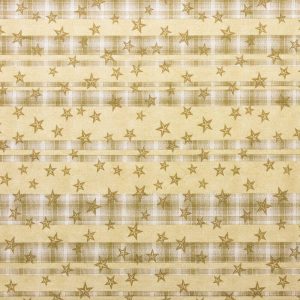 Holiday Fabric |  1yd Stars on Cream Patriotic Cotton Fabric