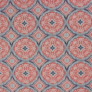 Home Decor Fabric |  1yd Besetta Nautical Medallion Outdoor Fabric