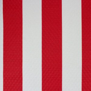 Home Decor Fabric |  1yd Cabana Red Striped Diamond Tech Outdoor Fabric