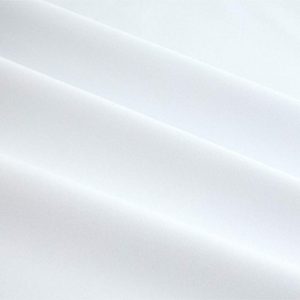 Home Decor Fabric |  1yd Eclipse White Insulated Blackout Fabric