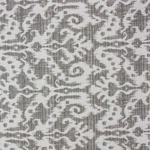 Home Decor Fabric |  1yd Jeness Pewter Damask Outdoor Fabric