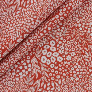 Home Decor Fabric |  1yd Krisa Outdoor Fabric Coral