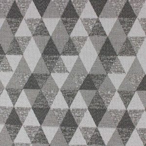 Home Decor Fabric |  1yd Venza Noir Geometric Outdoor Fabric