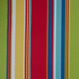 Home Decor Fabric |  1yd Wesport Garden Striped Diamond Tech Outdoor Fabric