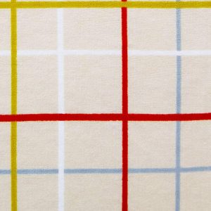 Kids Fabric |  1yd ABC Plaid Nursery Flannel Fabric