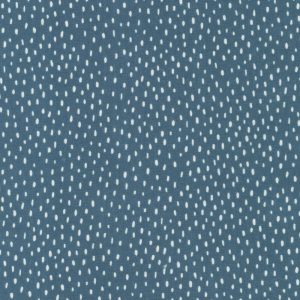 Kids Fabric |  1yd Abstract Dots on Blue Nursery Flannel Fabric