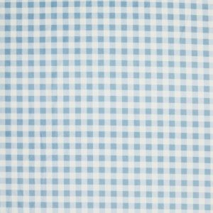 Kids Fabric |  1yd Gingham Blue Nursery Soft & Minky Fabric