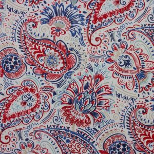 Outdoor Fabric |  1yd Gilford Americana Outdoor Fabric