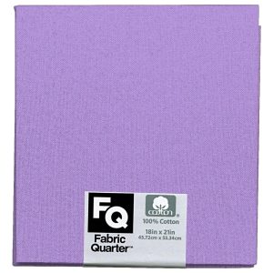 Precuts |  1yd Iris 1 Piece Cotton Fabric Quarter