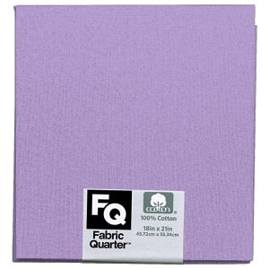 Precuts |  1yd Lavender 1 Piece Cotton Fabric Quarter