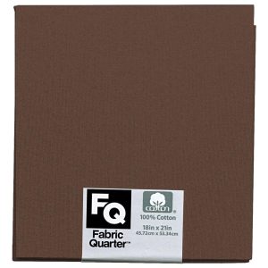 Precuts |  1yd Light Brown 1 Piece Cotton Fabric Quarter