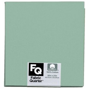 Precuts |  1yd Mint Green 1 Piece Cotton Fabric Quarter