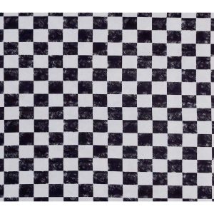 Sustainable Fabrics |  1yd Black & White Checkerboard Super Snuggle Flannel Fabric