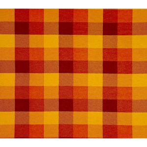 Sustainable Fabrics |  1yd Fall Rust Mustard Buffalo Check Super Snuggle Flannel Fabric