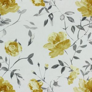 Sustainable Fabrics |  1yd Flourish Sunny Cotton Canvas Home Decor Fabric