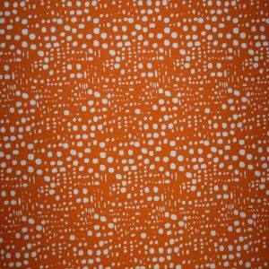 Sustainable Fabrics |  1yd Funky Dots on Red Quilt Cotton Fabric