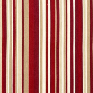 Sustainable Fabrics |  1yd Glee Red Cotton Canvas Home Decor Fabric