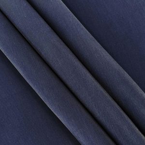 Sustainable Fabrics |  1yd Solid Shimmer Twill Fabric Estate Blue